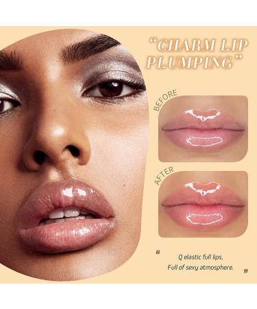 Ginger Lip Plumping Oil Natural Lip Plumper Long Lasting Moisturizer Non-Sticky Ginger Essence Lip Treatment Oil for Day and Night Use - Buy Online on GoSupps.com