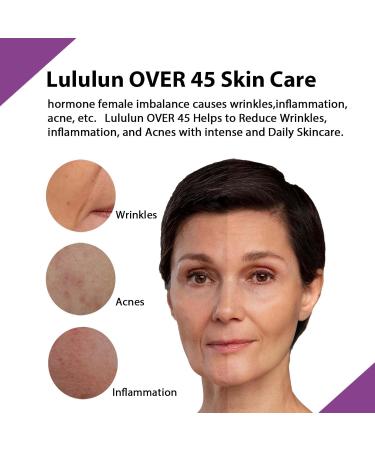 Lululun Over 45 Anti-Aging Face Mask - Japanese Moisture Mask for Mature Skin - Daily Use 7 Sheet Set - Buy Online on GoSupps.com