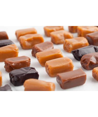 Taras All Natural Gourmet Caramel Apple Flavored Caramels - Small Batch Kettle Cooked, Creamy, Individually Wrapped - 20oz/1.25lb - Buy Online on GoSupps.com