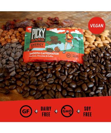 Picky Bars Real Food Energy Bars - Plant Based Protein, All-Natural, Gluten Free, Non-GMO, Non-Dairy - 5 Flavors Pack of 10 - Buy Online on GoSupps.com
