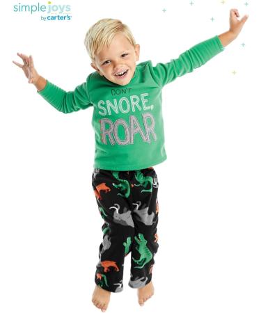 Simple Joys by Carter's Boys' Dinosaur Pajama Set - Size 2 Years - Buy Online on GoSupps.com