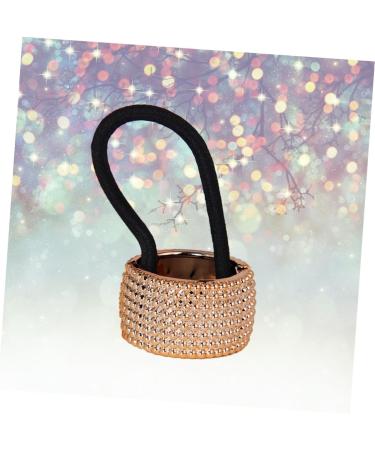 Beatifufu Hair Ties for Women Ponytail Holder Elastic Hair Ties Punk Hair Tie Goody Hair Ties Ponytail Tie Rhinestone Hair Bands for Women's Hair Fashion Hair Accessories Cuff Miss Hairpin - Buy Online on GoSupps.com