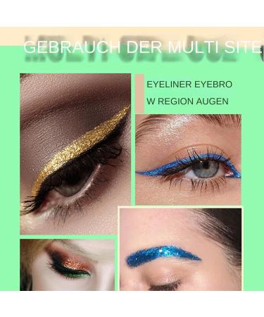  Acunny 7 Pcs Glitter Eyeliner Pencils Eyeshadow Pencil Pearlescent Eyeshadow Pencil Eyebrow Pencil High Pigment Colorful Eyeliner Long Lasting - Buy Online on GoSupps.com