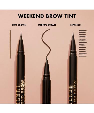 Milani Weekend Brow Eyebrow Tint 130 Medium Brown - Long-lasting Smudge-proof Eyebrow Makeup for Perfect Brows | International Shipping Available - Buy Online on GoSupps.com