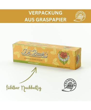  Dr. Bauer's Dr. Bauer's Homeo & Pathie Romantic Dreamer Vegan Homeopathic Toothpaste with Hyaluronic Acid Q10 Vitamin B12 & Orange Oil Fruity Orange Taste Gentle Dental Care for Gums - Buy Online on GoSupps.com