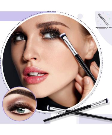 6 Pcs Fan Mascara Brush Set with Wooden Handle - Eyelash Makeup Tool for Women and Girls - Buy Online on GoSupps.com
