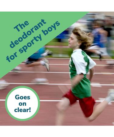 Kobi Sport Deodorant for Boys - 24 Hour Odor Protection - Natural & Aluminum-Free - Made in USA - Fresh Lime Scent - Buy Online on GoSupps.com