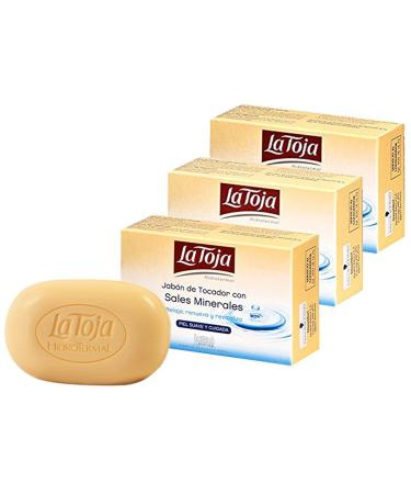 La Toja Bar Soap with Mineral Salts Pack of 4 X 125g
