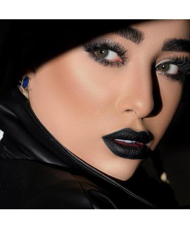 MAKI YIKA Black Lipstick - Matte Waterproof Lip Stain for Gothic Makeup | Long Lasting & Cruelty-Free WITCH GIRL - Buy Online on GoSupps.com