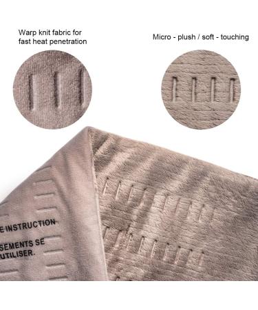 GOQOTOMO-HF-P Fast Heating Pad for Pain Relief - Moist/Dry Heat Therapy for Back/Waist/Abdomen/Shoulder/Neck Cramps - Auto-Off Feature - Buy Online on GoSupps.com