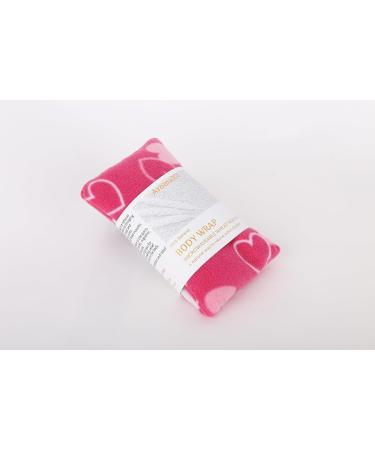 Microwavable Unscented Wheat Bags Printed Fleece Microwave Heat Pack for Back Neck Joints and Shoulder Pain Relief 44cmx13cm (Hearts) Unscented (44cmx13cm) Printed Fleece - Hearts - Buy Online on GoSupps.com