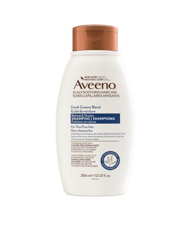 Aveeno Scalp Soothing Fresh Greens Blend Shampoo 354 ml (Pack of 1)