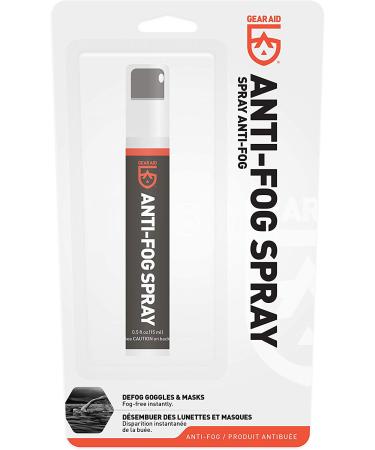 Gear AID Anti-Fog Spray & Cleaner for Goggles, Masks, Glasses - 0.5 fl oz - Buy Online on GoSupps.com