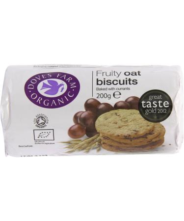 Doves Farm Fruity Oat Biscuits 4 X 200G - Buy Online on GoSupps.com