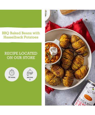 Mr Organic - Organic Low Sugar Baked Beans 400g - Non GMO & Preservative Free - Gluten Free & Vegan - Made With White Beans Natural Herbs & Spices - Pack of 12 Low Sugar 400 g (Pack of 12) - Buy Online on GoSupps.com