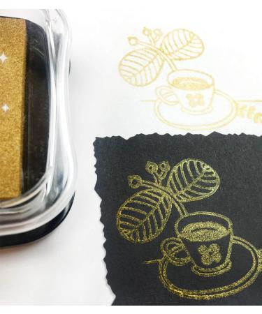 Tsukineko Delicata Metallic Ink Pad - Premium Quality Craft Ink for Shimmering Effects - Buy Online on GoSupps.com