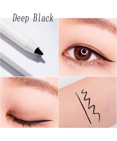 Heykomi Non-Smudging Waterproof and Long-Lasting Eyeliner Pencil Heykomi Makeup Waterproof Eye Liner Pencils Quick Drying Long Lasting Waterproof and Sweat Proof Eyeliner (Black) - Buy Online on GoSupps.com
