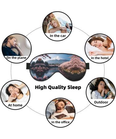Buy SSIMOO Japan Mount Fuji Sleep Mask - Adjustable Breathable Eye Mask for Comfort | International Shipping - Buy Online on GoSupps.com
