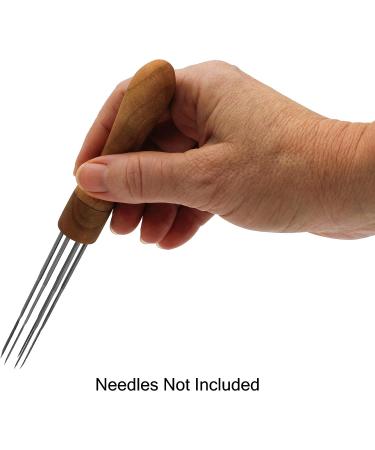 Deluxe Cherry Needle Felting Tool | Holds 8 Needles (No Needles Included) - Buy Online on GoSupps.com