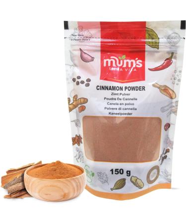 Mum's Premium 150g Cinnamon Powder - Pure and Fragrant Spice for Baking and Cooking - Buy Online on GoSupps.com