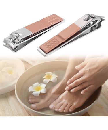 QXSJEDYCH Nail Clippers Nail Clippers Straight Bevel Fingernail Clipper Steel Manicure Finger Foot Care Set Toenail Scissors Ear Cleansing Tools Nails - Buy Online on GoSupps.com