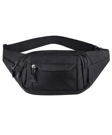 Bellbob black belt pocket hip pocket men women DIY throwing bags carnival carnival decorations belt bag hip bag waterproof adjustable for dog training trip hiking camping running