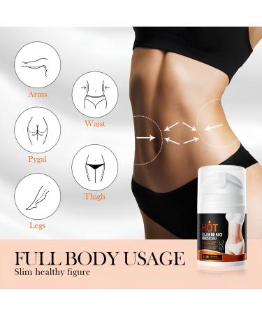 AONAT Anticellulite cream 50 g with herbal extracts fat burner for abdomen and legs quickly absorbed skin firming cream against cellulite for women and men - Buy Online on GoSupps.com