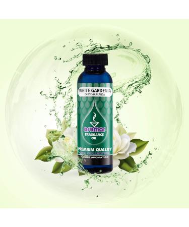 Shop 4 oz White Gardenia Fragrance Oil | Aromatherapy Essential Oil for Home & Relaxation - Buy Online on GoSupps.com