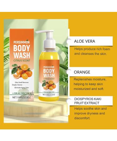  ZLHHRZJX Deep cleansing body wash with a khaki scent for the older generation - Moisturizing shower gel with coconut oil and green tea moisturizing shower gel for men and women fresh wash for - Buy Online on GoSupps.com