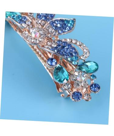 minkissy 4pc Metal Vintage Hair Barrettes Rhinestone Hair Barrettes Hair Barrettes for Girls French Hair Barrettes Rhinestone Hair Accessories Crystal Hair Claw Clip Issue Card Miss Fashion - Buy Online on GoSupps.com