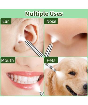 VITCOCO Ear Wax Removal Kit 1920P HD Ear Cleaner with Camera Ear Wax Remover Tool WiFi Otoscope with 6 LED Lights & 8 Ear Spoons Visual Ear Scope for iPhone iPad Android Adults Kids Pets(Black) - Buy Online on GoSupps.com