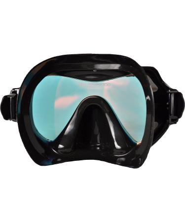 SeaDive Oceanways Superview-HD Dive Mask with Anti-UV/Glare Multicoating - Anti-Fog for Scuba & Spearfishing (OM940BKSFF) - Buy Online on GoSupps.com