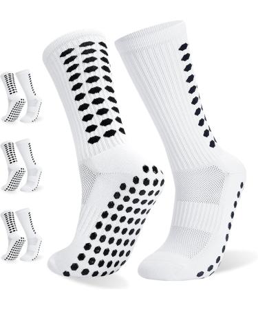 Buy Utensilsto 3 Pairs Grip Sports Socks for Men | Anti-Slide Football & Basketball Socks | Slipproof Soccer Socks (Size 39-46) - International Shipping Available - Buy Online on GoSupps.com