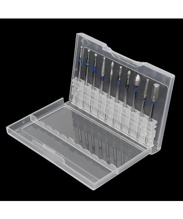Nail Drill Bit Set Silicon Carbide Diamond Cuticle Electric Nail File and Ceramic Acrylic Gel Nail Bit Kit Acrylic Nail Art Tools - Buy Online on GoSupps.com