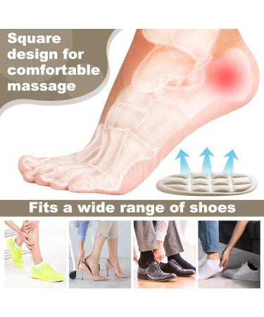 8 Pairs Heel Cushions for Pain Relief - Gel Heel Pads Inserts for Plantar Fasciitis - Comfort for Men & Women - Buy Online on GoSupps.com