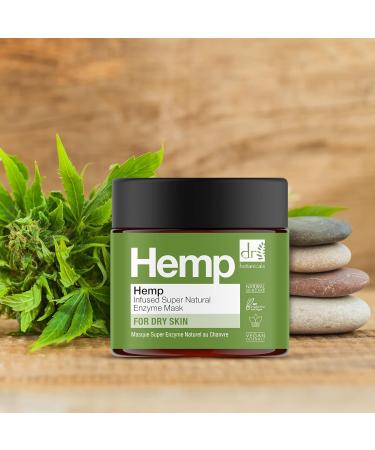 Dr Botanicals Hemp Infused Super Natural Enzyme Mask 60ml | Buy Online - International Shipping Available - Buy Online on GoSupps.com
