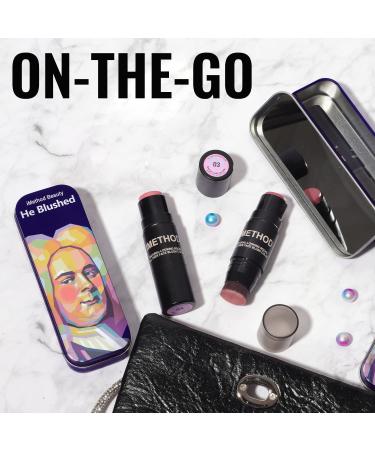 iMethod Cream Blush Stick - Sheer Red Lip & Cheek Makeup for All Ages | Easy to Use & Cruelty-Free - Buy Online on GoSupps.com