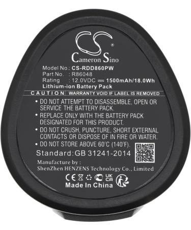 Buy 1500mAh Battery Compatible with BS12C BBS 12C BWS 12C - L1215 L1220 L1230 - International Shipping Available - Buy Online on GoSupps.com