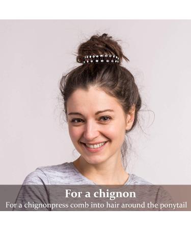 20-Piece Full Circular Stretch Comb Headbands - Flexible Plastic Hair Wrap for Women and Girls - Buy Online on GoSupps.com