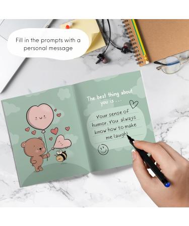 Anniversary Birthday Gift For Boyfriend Girlfriend Husband Wife Mom Dad Personalized Gift for Him Her Reasons Why I Love You (Fill In The Blanks - Reasons Why I Love You) - Buy Online on GoSupps.com