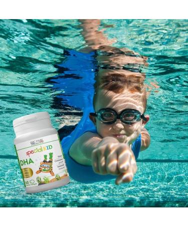 SPECIAL KID DHA - Croissance Vision & Immunit - 60 Capsules - Huile d Algue 250mg DHA 100mg Vitamines D3 A E K2 - Programme 60 Jours - Enfants 3+ - Sans Superflu - Eric Favre Laboratoire - Buy Online on GoSupps.com