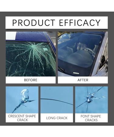Balconfoster Cracks Gone Glass Repair Kit Windshield Crack Repair Kit Windshield Repair Kit for Chips and Cracks Automotive Glass Nano Repair Fluid Windshield Kit 5pcs - Buy Online on GoSupps.com