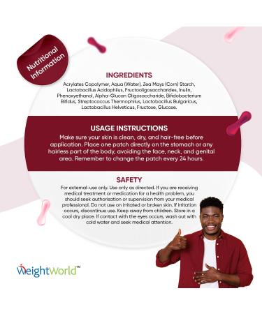 BioCulture Probiotic & Prebiotic Patches - 30 Vegan Patches | Slow-Release & High Absorption | Gut-Friendly Lactobacillus Acidophilus | Convenient Probiotic for Adults - Buy Online on GoSupps.com