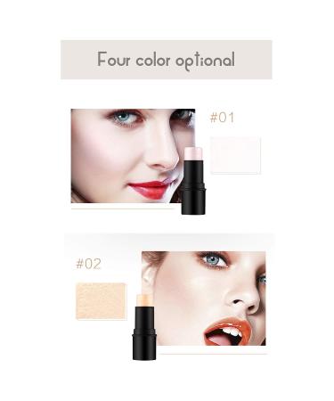 CCbeauty Face Highlighter Makeup Sticks - Long-Lasting Shimmer Contour Set (3 Colors) - Buy Online on GoSupps.com
