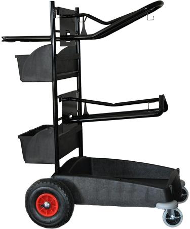 Nedlandic Saddle Cart with Western Saddle Holder | Premium Equine Gear for International Shipping - Buy Online on GoSupps.com