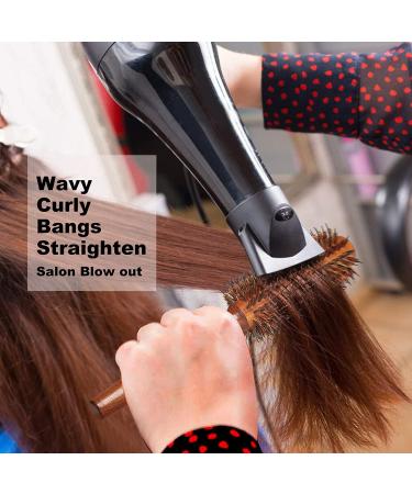 Bestool 2 inch Boar Bristle Round Hair Brush for Blow Drying - Large Wooden Barrel Styling Brush for Women & Men - Ideal for Straightening, Curling, Adding Shine and Volume - Buy Online on GoSupps.com