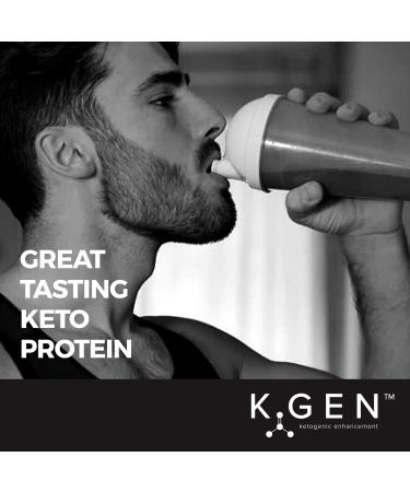 K-GEN Keto Collagen Protein Powder Natural Multi Collagen Chocolate Blend Coconut MCT Vitamin C+B6 | UK Made Advanced Ketosis for Keto & Paleo | Low Carb Free-from: Sugar Whey & Gluten Chocolate 500g 500 g (Pack of 1) - Buy Online on GoSupps.com