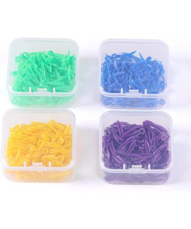 Buy Windplusya Dental Plastic Wedges - Colorful Disposable Fixation Wedge with Hole | 4 Boxes - International Shipping Available - Buy Online on GoSupps.com