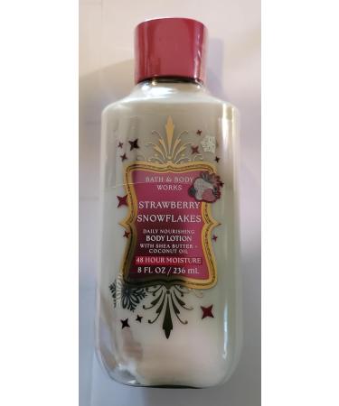 Bath & Body Works Women's Strawberry Snowflakes Body Lotion and Body Gel Wash 2 Piece Set - Buy Online on GoSupps.com