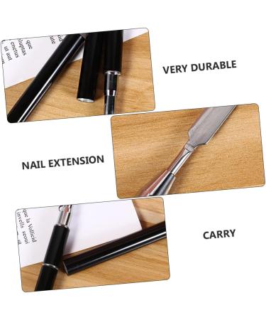 Ipetboom Extended Glue Cream Pen Poly Nail Extension Nail Brush Picker Dual-ended Nail Brush Nail Brush and Picker Dual-ended Poly Extension Brush Nylon Double Head The Brush - Buy Online on GoSupps.com